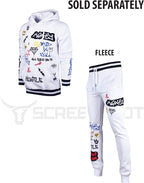 BRAND Mens Hip Hop Premium Slim Fit Track Pants - Athletic Jogger Bottom with Side Taping