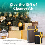 Air Purifier Breathesmart Flex HEPA with Pure Filter | 1400 Sq. Ft | Perfect for Bedrooms & Home Offices - Captures Allergens, Dust, & Mold - Espresso