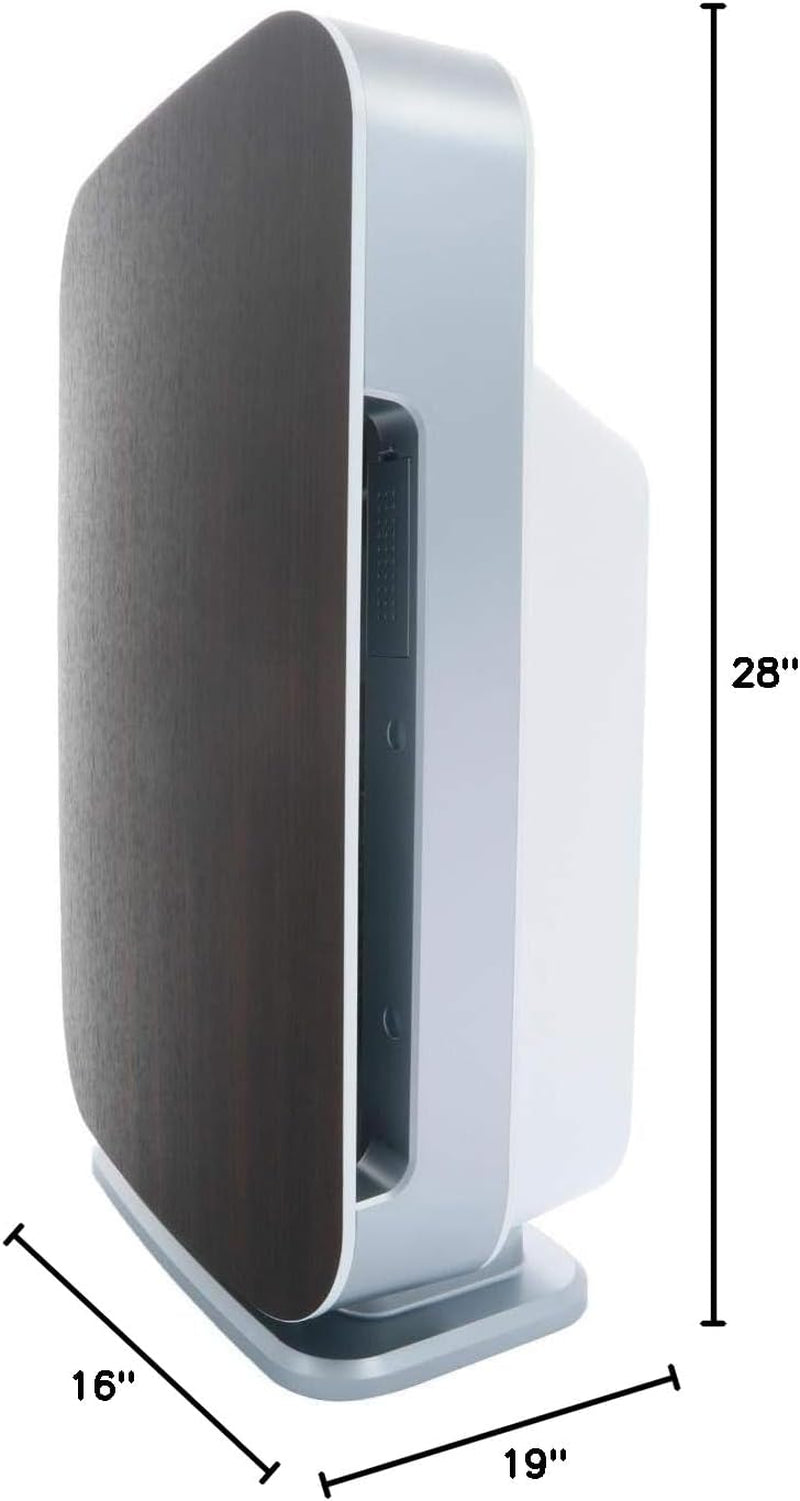 Air Purifier Breathesmart Flex HEPA with Pure Filter | 1400 Sq. Ft | Perfect for Bedrooms & Home Offices - Captures Allergens, Dust, & Mold - Espresso