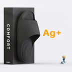 Summer Women Thick Slippers Sole Beach Slides Bathroom Anti-Slip Soft Sandals Fashion Ladies Cloud Shoes Men Slipper