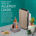 Air Purifier Breathesmart Flex HEPA with Pure Filter | 1400 Sq. Ft | Perfect for Bedrooms & Home Offices - Captures Allergens, Dust, & Mold - Espresso